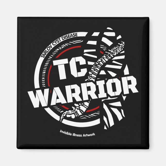 Badge...Tarlov Cyst Magnet (Framsidan)