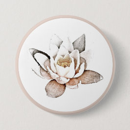 BADGE : WHITE LOTUS KNAPP