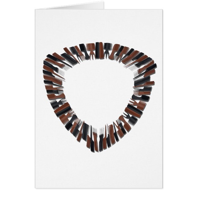 BadgeOfCombs030811 Hälsningskort (Framsidan)