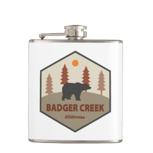 Badger Bäck Wilderness Oregon Bear Fickplunta