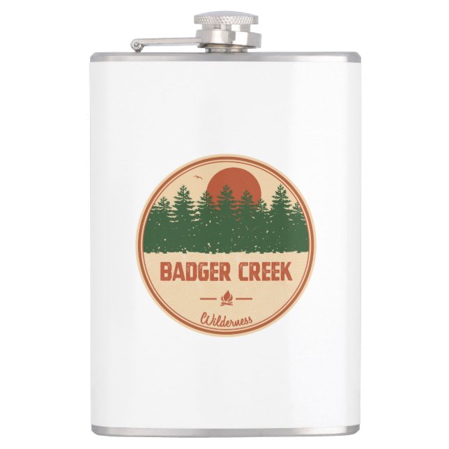 Badger Bäck Wilderness Oregon Fickplunta (Framsidan)