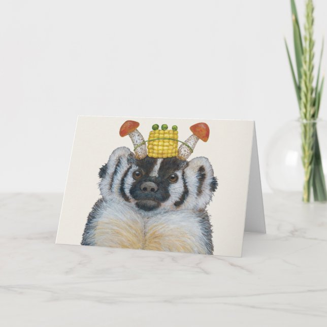 Badger card kort (Framsida)