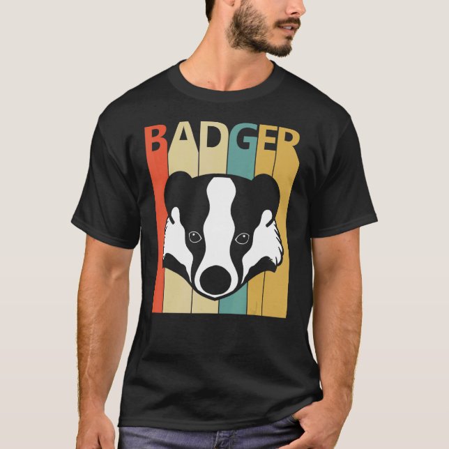 Badger Costume Badger T Shirt (Framsida)