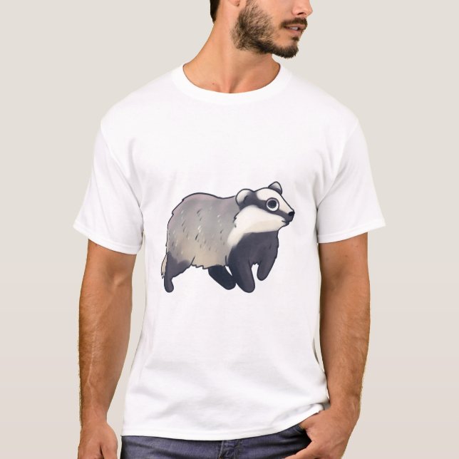 Badger Magic T Shirt (Framsida)