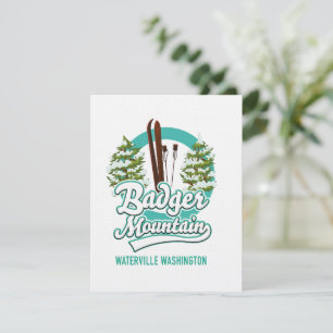 Badger Mountain Waterville Washington Ski logotyp