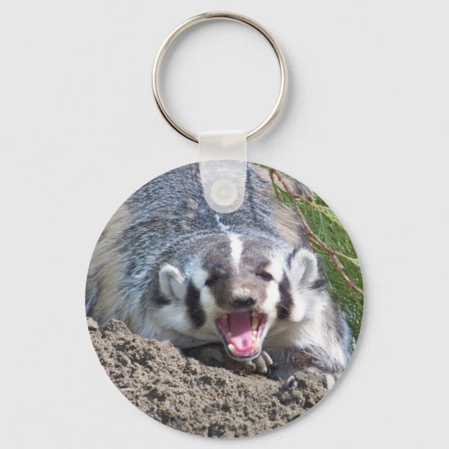 Badger Nyckelring (Framsida)