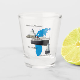 Badger Sjö Michigan-glas