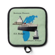 Badger Sjö Michigan utbytbar bakgrund färg