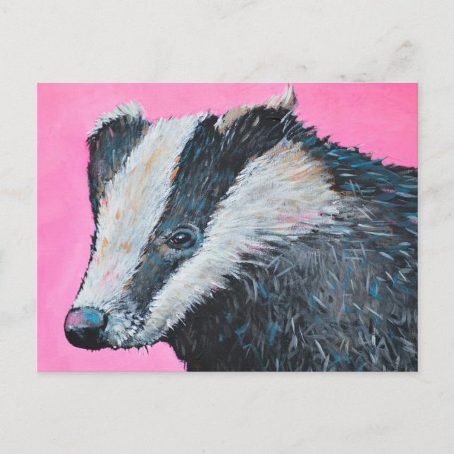Badger Vykort (Framsida)