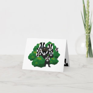 Badgers Greeting Card Kort