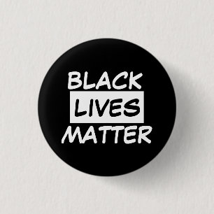 Badges - SVARTA LIVES-FRÅGOR Knapp