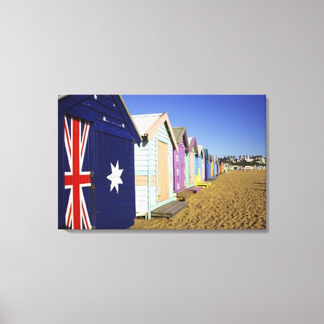 Badhus, Middle Brighton Beach, Port Canvastryck (Framsida)