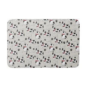 Badkar i Cute Hund Badrumsmatta