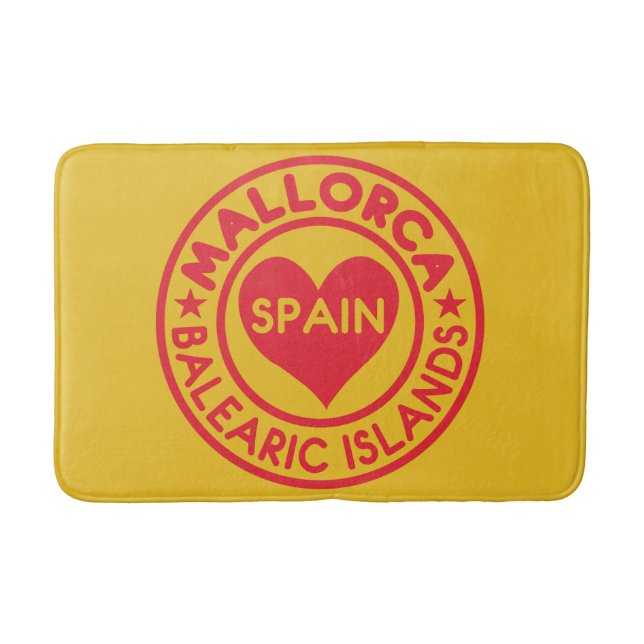 Badkar i Mallorca Spanien Badrumsmatta (Framsidan)