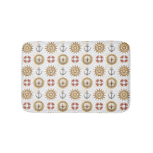 Badkar i Nautisk Mönster