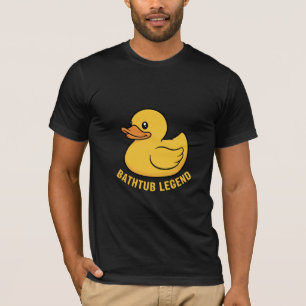 Badkar Legend – minimalistisk gummianka streetwear T Shirt