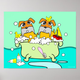Badkarvalpaffisch 17 poster