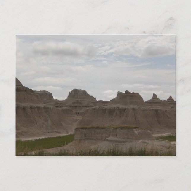 Badlands 1 vykort (Framsida)