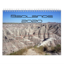 Badlands - 2020 års kalender