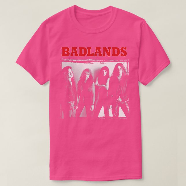 Badlands Heavy Metall T Shirt (Design framsida)