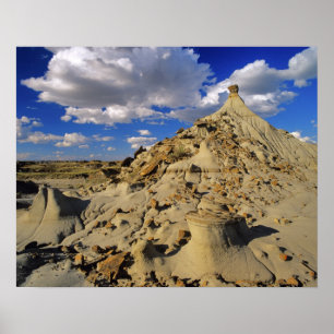Badlands i Dinosaur Provincial Park i Alberta, 3 Poster
