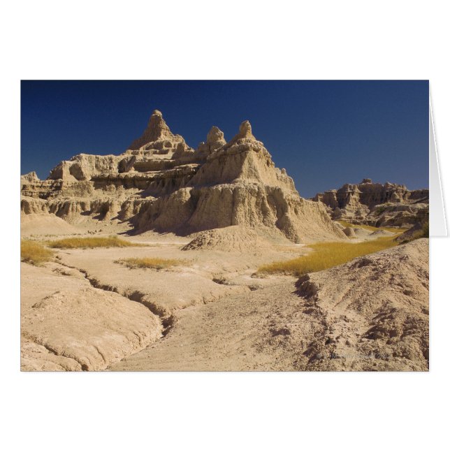 Badlands i South Dakota Hälsningskort (Framsidan Horizontal)