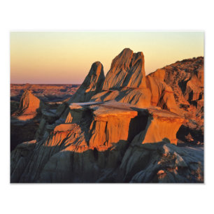 Badlands i Theodore Roosevelt National Park Fototryck