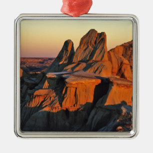 Badlands i Theodore Roosevelt National Park Julgransprydnad Metall