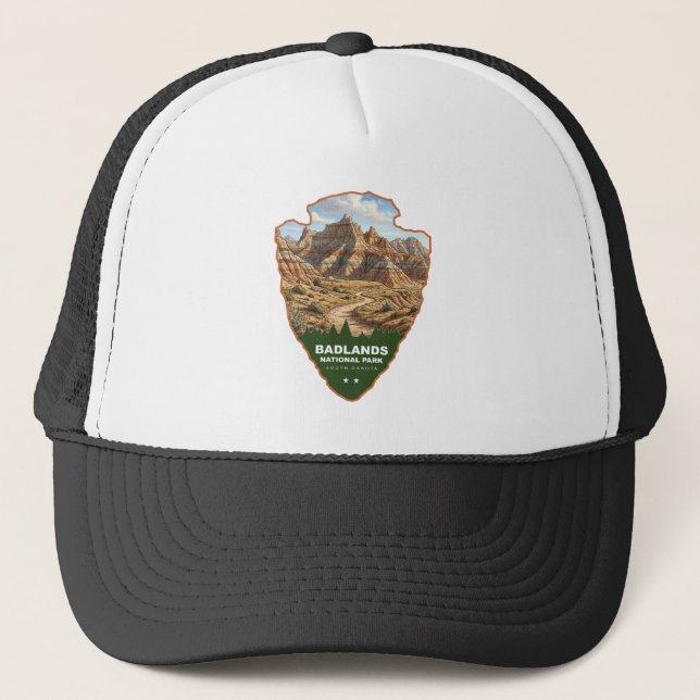 Badlands National Park pilspets Keps (Framsida)