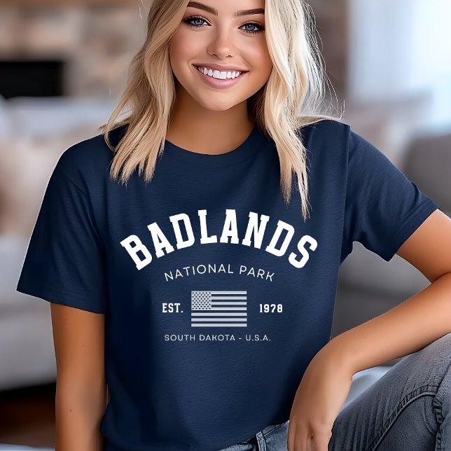 Badlands National Park Plains Landscape T Shirt (Skapare uppladdad)