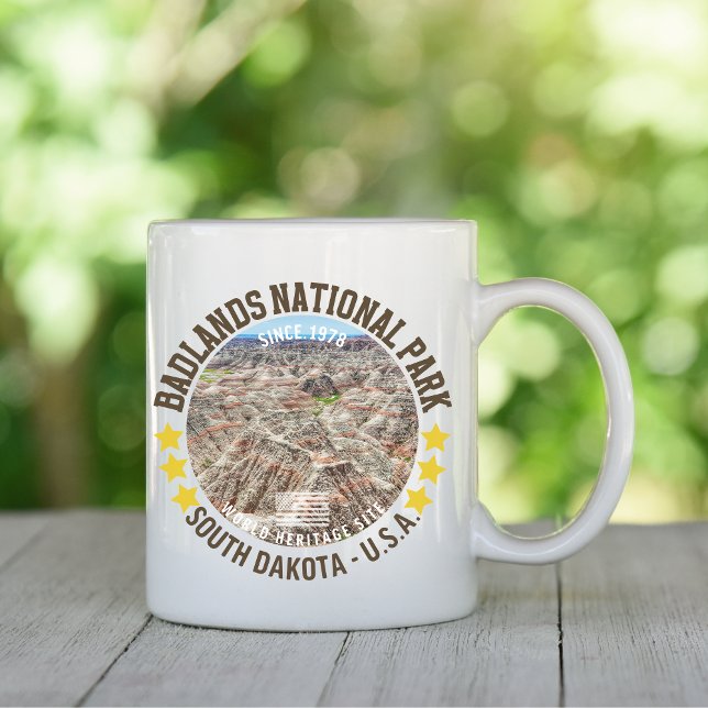 Badlands National Park Plains Photo  Kaffemugg (Skapare uppladdad)