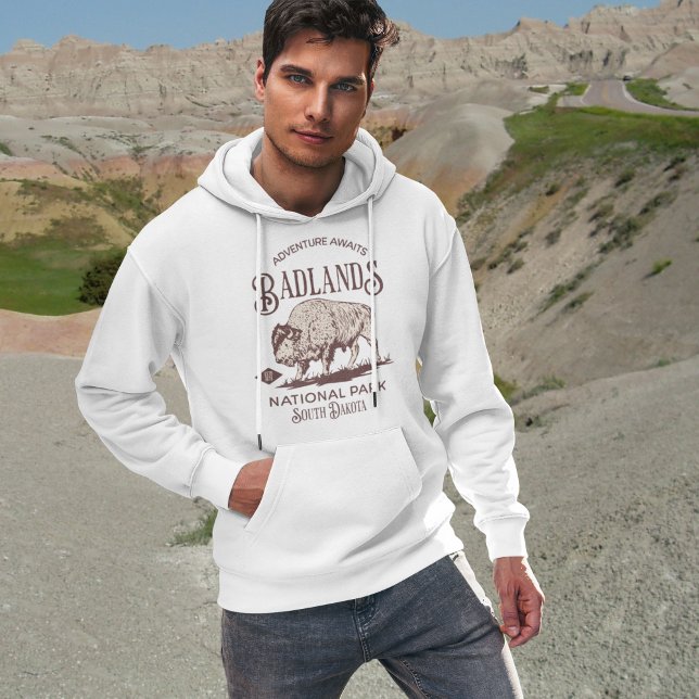 Badlands National Park South Dakota Hoodie (Skapare uppladdad)