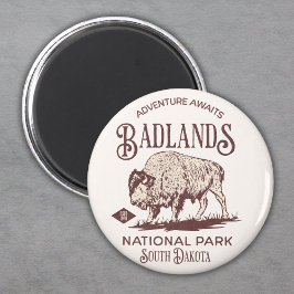 Badlands National Park South Dakota Magnet
