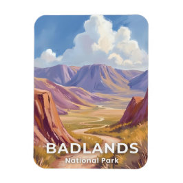 Badlands National Park South Dakota Resa Konst Magnet