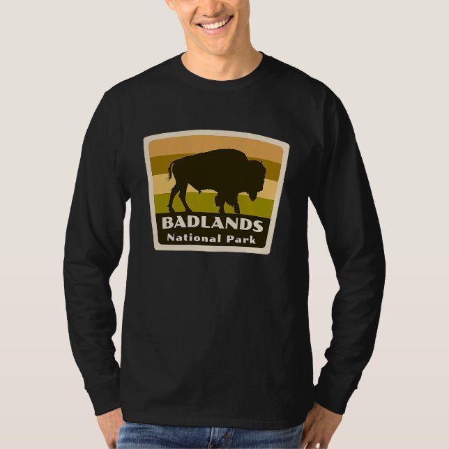Badlands National Park South Dakota South Dakota B T Shirt (Framsida)
