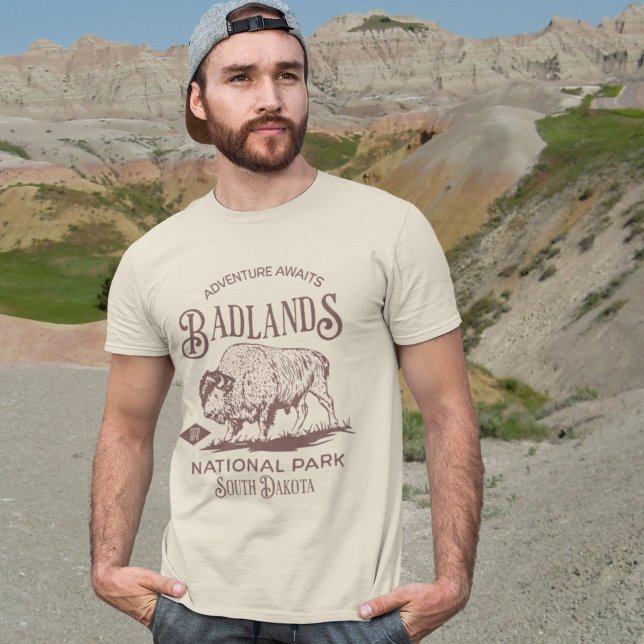 Badlands National Park South Dakota T Shirt (Skapare uppladdad)