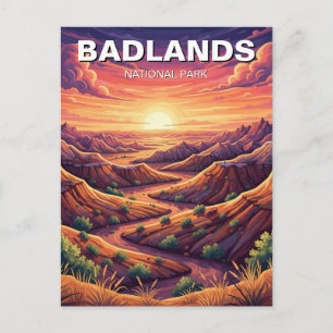 Badlands National Park Souvenir Vykort