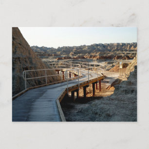 Badlands nationalpark Boardpromenad Vykort