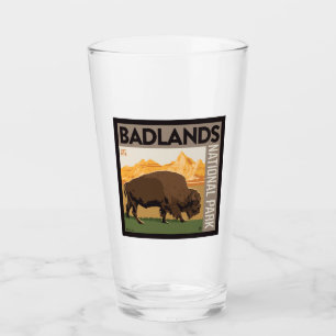 Badlands nationalpark   Buffalo Glaskopp