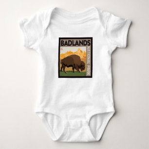 Badlands nationalpark Buffalo T Shirt