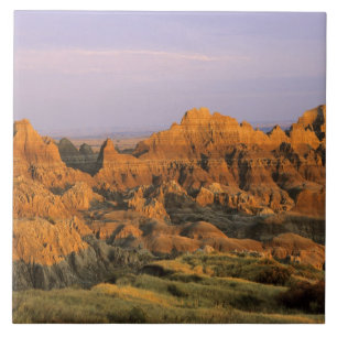 Badlands nationalpark i South Dakota Kakelplatta