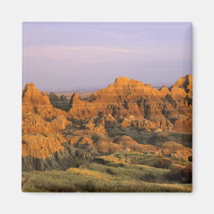 Badlands nationalpark i South Dakota Magnet
