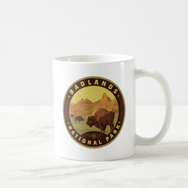 Badlands nationalpark kaffemugg (Höger)