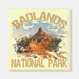 Badlands nationalpark magnet