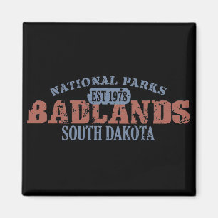 Badlands nationalpark magnet
