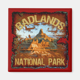 Badlands nationalpark magnet