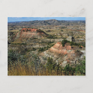Badlands nationalpark North Dakota Vykort