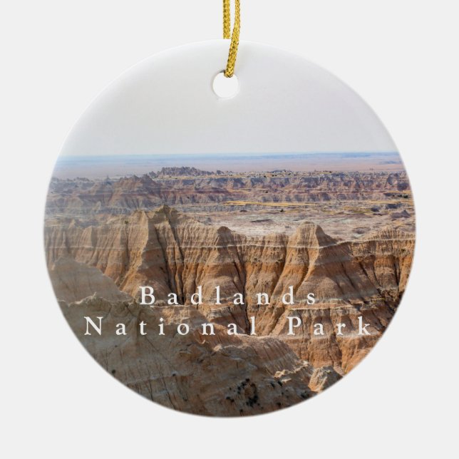 Badlands nationalpark Ornament (Framsidan)