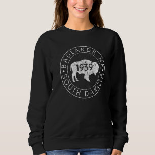 Badlands nationalpark South Dakota Buffalo Hiking T Shirt