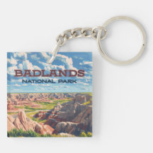Badlands nationalpark South Dakota Landscape